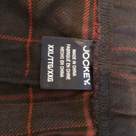 Jockey Sleep Short. Cotton. Rayon. Flannel. XXL. - Picture 4 of 5